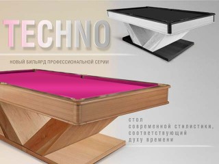 Эксклюзивный бильярдный стол TECHNO 10-12 футов на металлокаркасе купить в Белгороде по лучшей цене