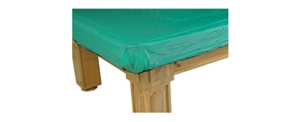 Покрывало для бильярдного стола PVC, зеленое, серое (для 7-9 футов)