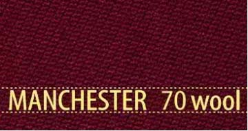 Manchester 70 wool burgundy