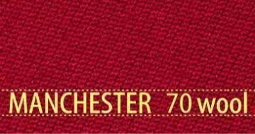 Manchester 70 wool red