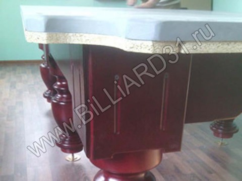 Сборка бильярдного стола Классик Тула Люкс 9-ть футов на ардезии 25 мм