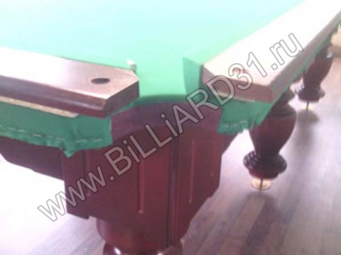 Сборка бильярдного стола Классик Тула Люкс 9-ть футов на ардезии 25 мм