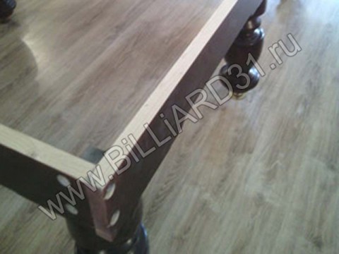 Сборка бильярдного стола Классик Тула Люкс 12 футов на ардезии 25 мм