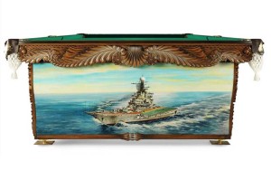 Роскошный бильярдный стол МОРСКОЙ эксклюзивной серии новосибирской фабрики 'Старт' купить в Белгороде