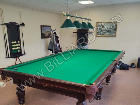 Сборка бильярдного стола 'Классик' 12 футов на сланце (Белгород)