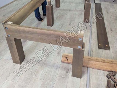 Сборка бильярдного стола СИБИРЬ 9 футов ЛДСП в Чернянском районе Белгородской области