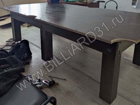 Сборка бильярдного стола СИБИРЬ 9 футов ЛДСП в Чернянском районе Белгородской области