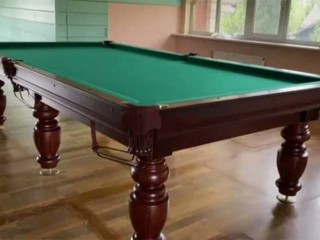 Заказ бильярдного стола в Белгороде. ОМЕГА 10 футов на сланце 25 мм, лузы с выкатом