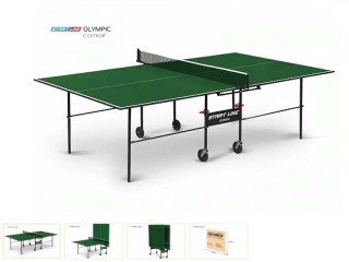 Купить в Белгороде теннисный стол Olympic Green с сеткой