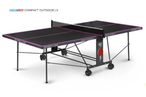 Купить в Белгороде Теннисный стол COMPACT-2 LX всепогодный BLACK