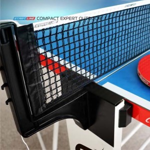 Теннисный стол купить в Белгороде. Compact Expert Outdoor 4 blue - компактная модель теннисного стола для помещений. Столешница 4 мм. Уникальный механизм трансформации