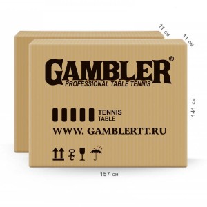 Купить теннисный стол Gambler GRAPHITE в Белгороде