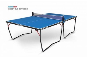 Теннисный стол Hobby Evo Outdoor - ультрасовременная модель для использования для использования на открытых площадках. Столешница 4 мм. Купить в Белгороде