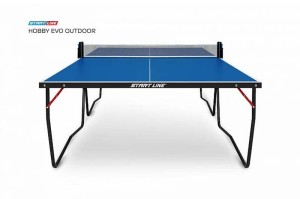 Теннисный стол Hobby Evo Outdoor - ультрасовременная модель для использования для использования на открытых площадках. Столешница 4 мм. Купить в Белгороде
