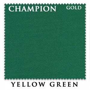 Бильярдное сукно CHAMPION GOLD 195СМ YELLOW GREEN