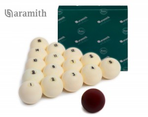 Купить шары Aramith Premier РП 68мм (красный биток)