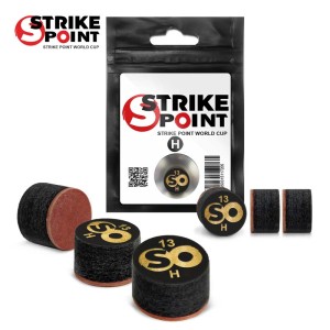 Наклейка для кия 13мм STRIKE POINT World CUP, с фиброй