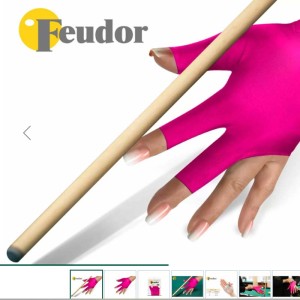 Купить в Белгороде перчатку бильярдную Feudor Standard fuchsia