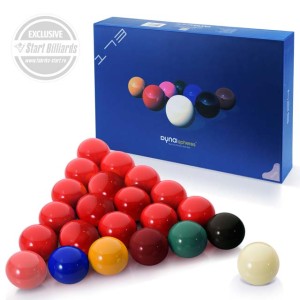 Купить в Белгороде бильярдные шары для снукера. Dyna | spheres Silver Snooker Next Gen 52,4 мм
