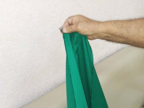 Как отрезать бильярдное сукно от рулона