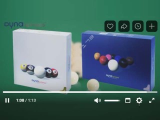 Профессиональная оценка бильярдных шаров Dyna | spheres
