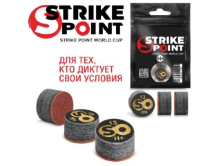 Новые наклейки для бильярдного кия бренда Strike Point Н+