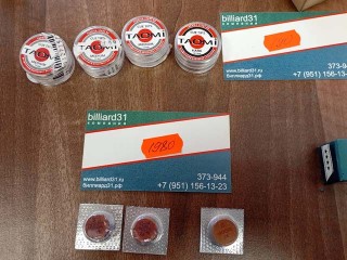Бильярдные наклейки в магазине BiLLiARD31 (Белгород)