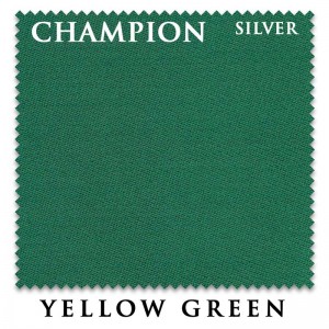 Сукно для бильярда CHAMPION SILVER 195 см yellow green купить в Белгороде