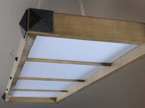 Купить бильярдную лампу Evolution Охота 4 секции сосна, МДФ