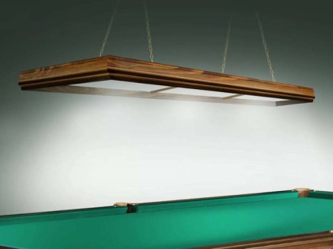 Купить бильярдную лампу Evolution-Экзотик 3 секции ясень